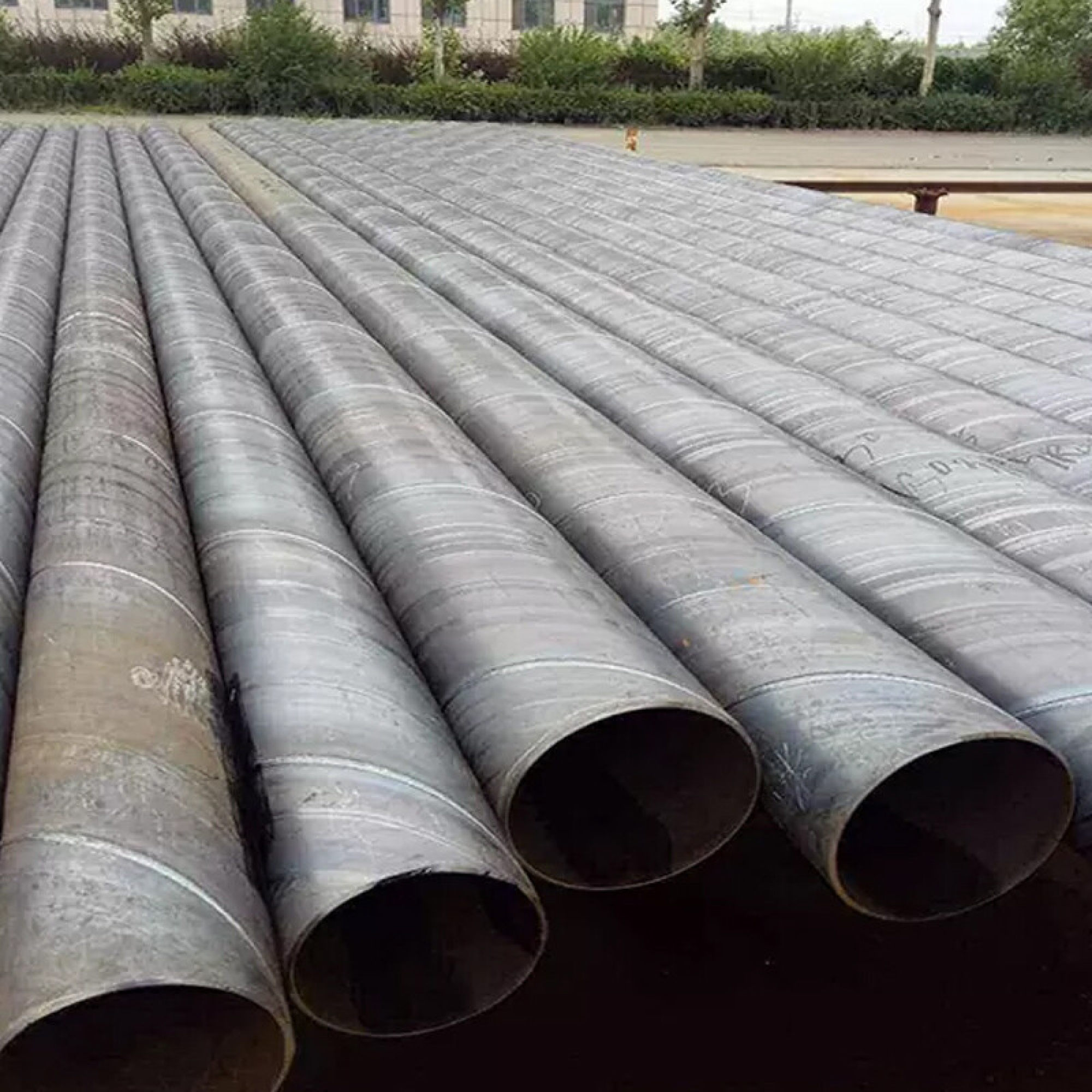 Q235 Welded Spiral Pipe Q235 Welded Spiral Pipe
