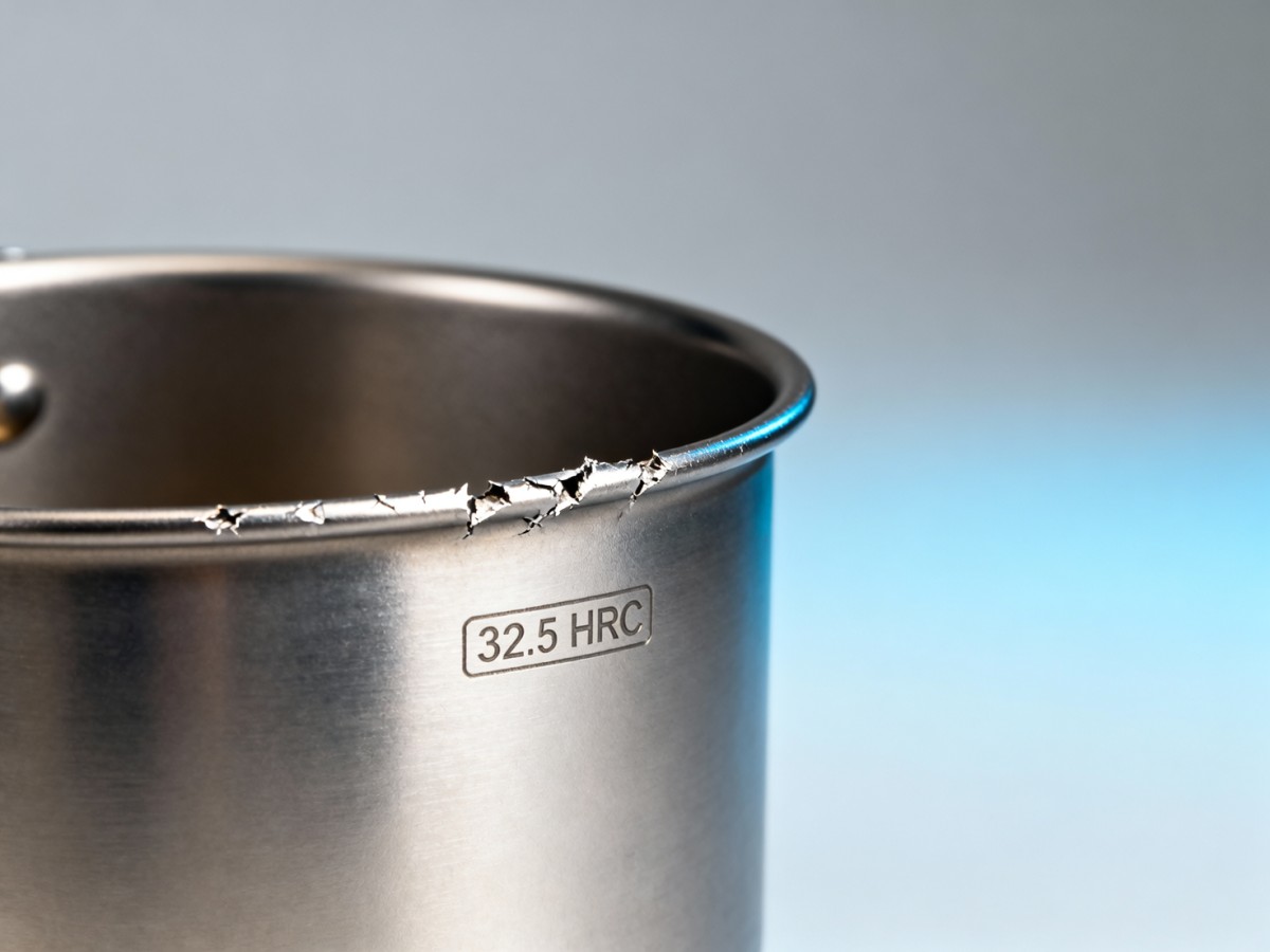 Titanium camping cookware that chips at the rim—why hardness testing matters more than weight claims Titanium camping cookware that chips at the rim—why hardness testing matters more than weight claims