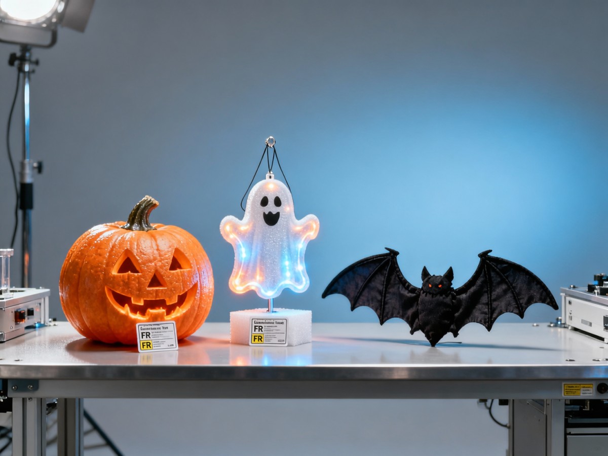 Halloween props manufacturer shipped 2026 inventory early — but are the flame-retardant certs current? Halloween props manufacturer shipped 2026 inventory early — but are the flame-retardant certs current?