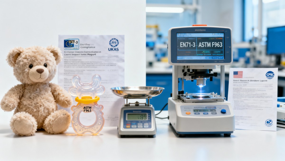 Toy testing labs certified for EN71-3 vs. ASTM F963: What the difference means for your next order Toy testing labs certified for EN71-3 vs. ASTM F963: What the difference means for your next order