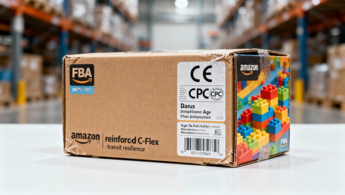 Toy packaging that survives transit — and still meets Amazon FBA and EU labeling rules Toy packaging that survives transit — and still meets Amazon FBA and EU labeling rules