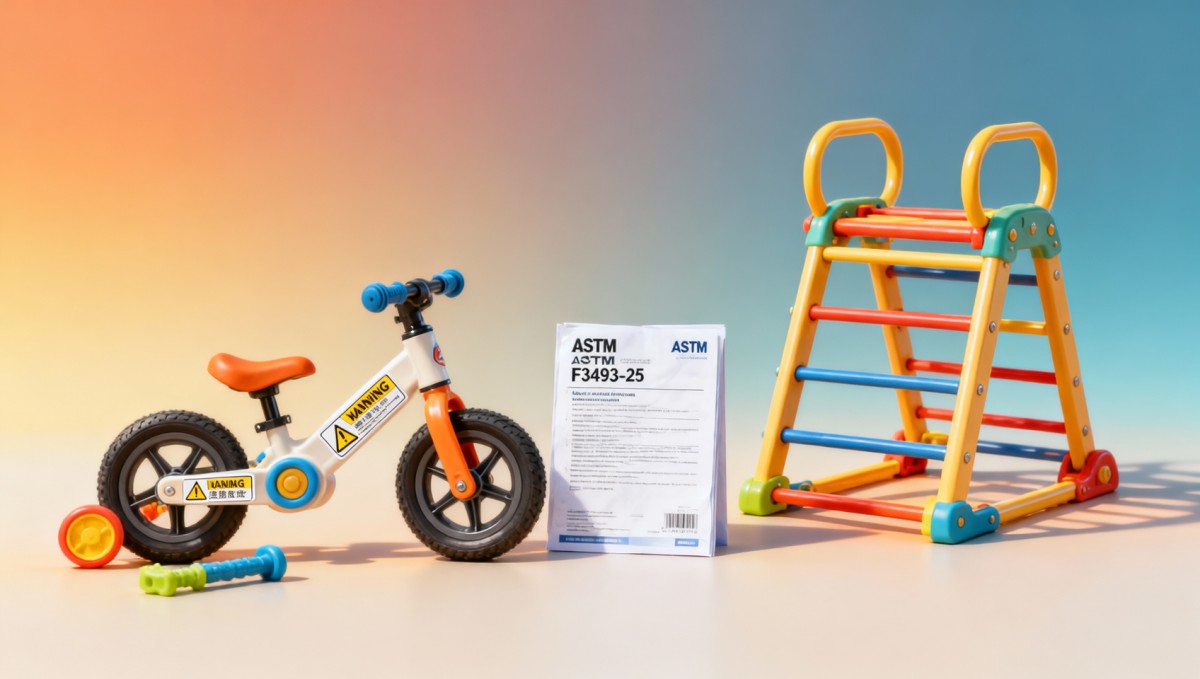 US CPSC Mandates Bilingual Warning Labels & ASTM F3493-25 Certification for Kids US CPSC Mandates Bilingual Warning Labels & ASTM F3493-25 Certification for Kids