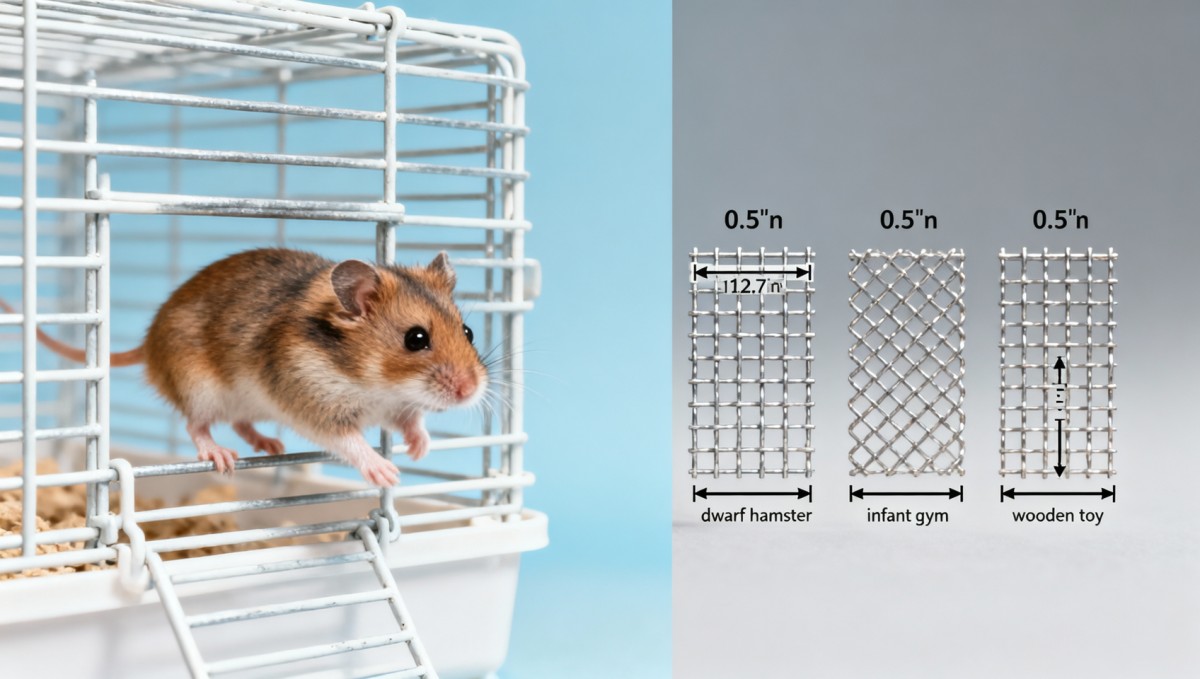 Hamster cage OEM: Wire spacing myths that lead to escape or injury risks Hamster cage OEM: Wire spacing myths that lead to escape or injury risks