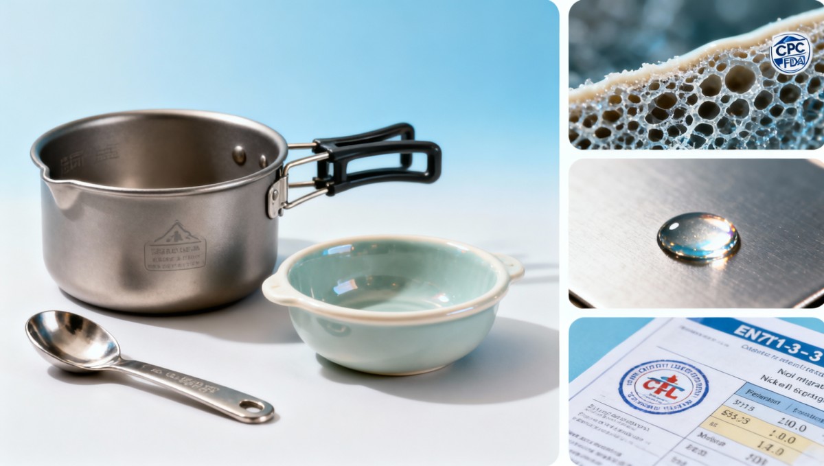 Titanium camping cookware isn’t always nonstick—even if the supplier says it is Titanium camping cookware isn’t always nonstick—even if the supplier says it is