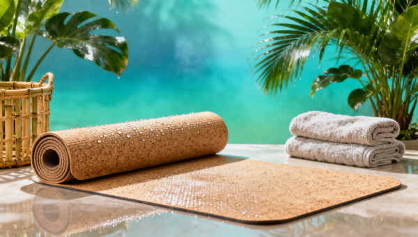 Is an Eco Friendly Cork Yoga Mat Better in Humid Studios?