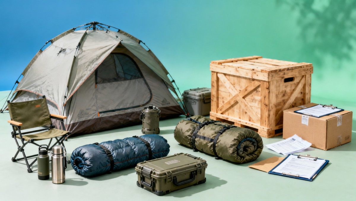 Supply chain analysis for camping gear with long lead times Supply chain analysis for camping gear with long lead times