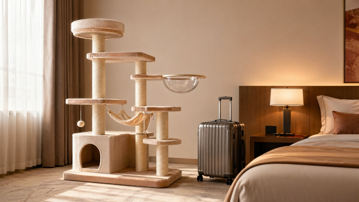 How a Cat Tree Tower Manufacturer Handles Stability and Load Testing