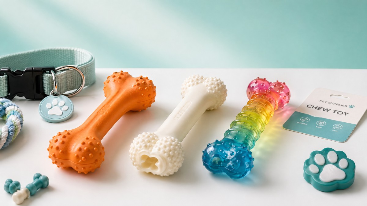 Dog Chew Toys OEM Materials Compared: Rubber, Nylon, and TPR Dog Chew Toys OEM Materials Compared: Rubber, Nylon, and TPR