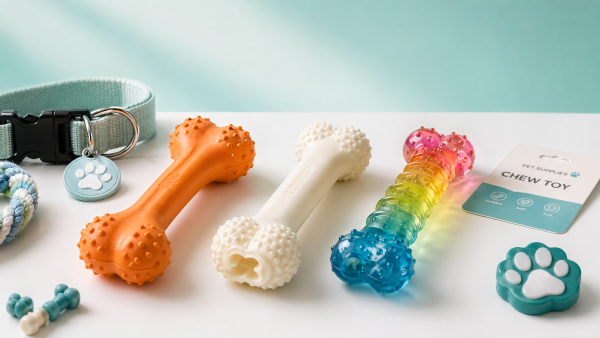 Dog Chew Toys OEM Materials Compared: Rubber, Nylon, and TPR