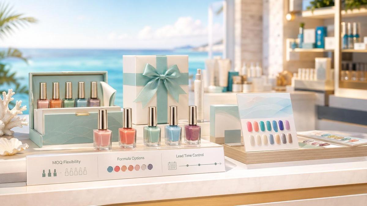Wholesale Nail Polish OEM: How MOQ, Formula, and Lead Time Affect Your Launch Wholesale Nail Polish OEM: How MOQ, Formula, and Lead Time Affect Your Launch