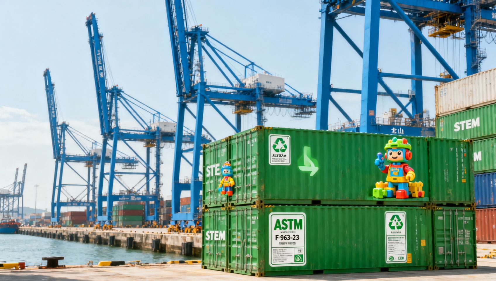 Ningbo-Zhoushan Port Launches STEM Toy Green Lane