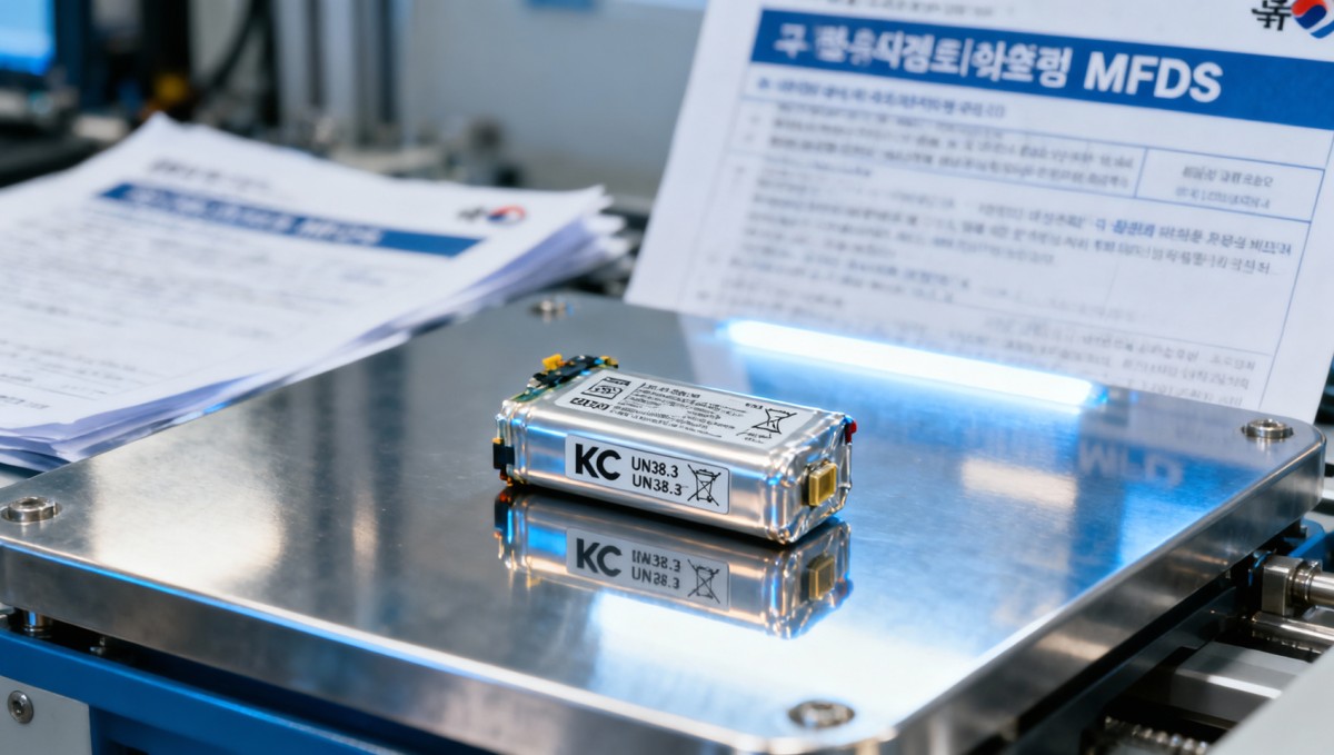 Korea MFDS Mandates Dual Certification for Beauty Device Lithium Cells Korea MFDS Mandates Dual Certification for Beauty Device Lithium Cells