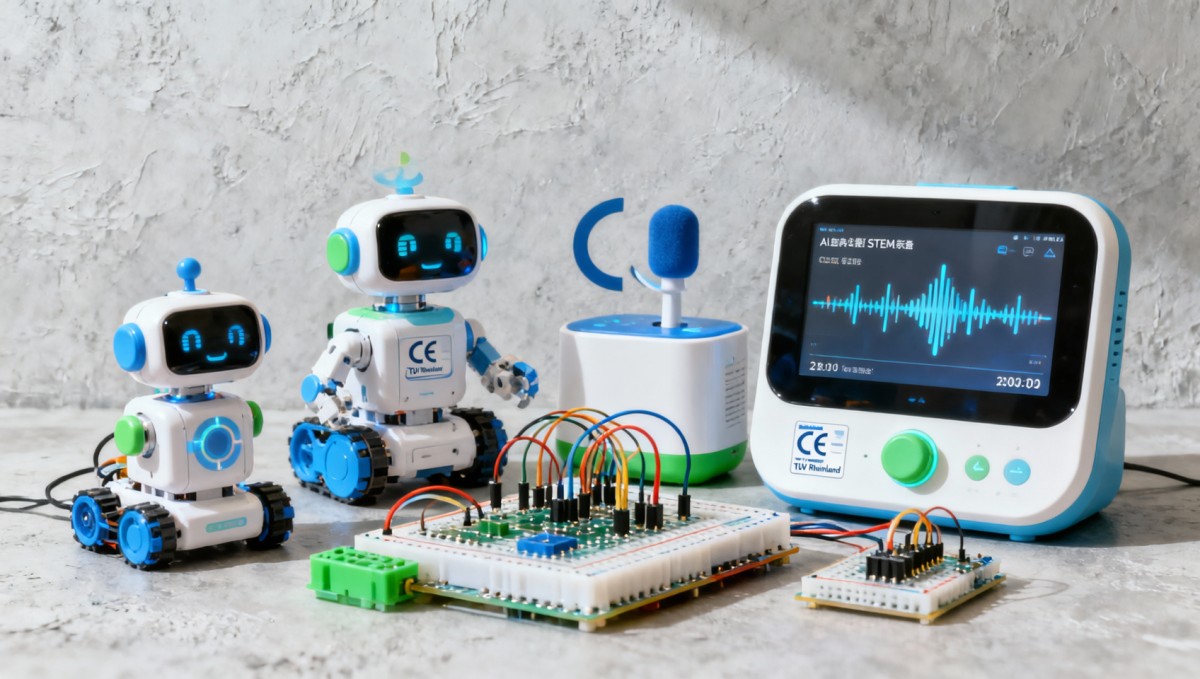 EU CE Rules Update: STEM Toys with AI Voice Must Pass Anti-Induction Testing
