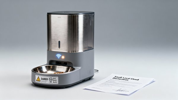 SASO Updates SABER: Smart Pet Feeders Require GCC RoHS + Local Cloud Declaration
