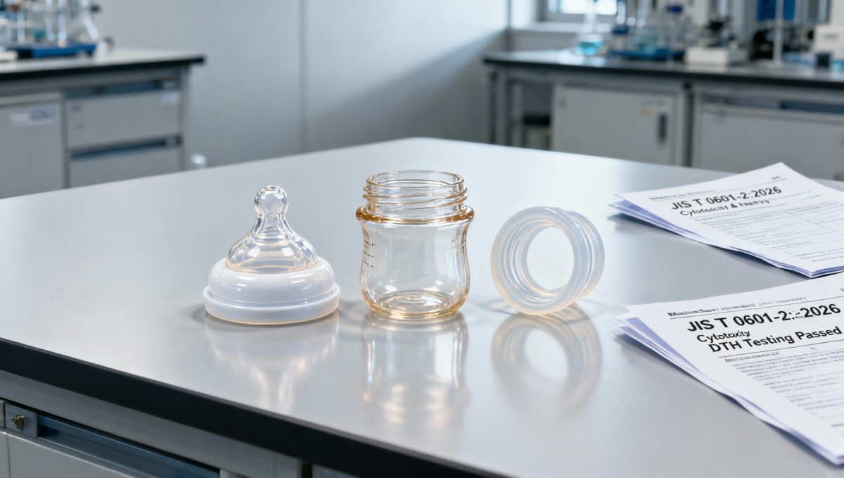 Japan Updates JIS: Silicone Baby Bottle Parts Must Pass JIS T 0601-2:2026 Biocompatibility Testing