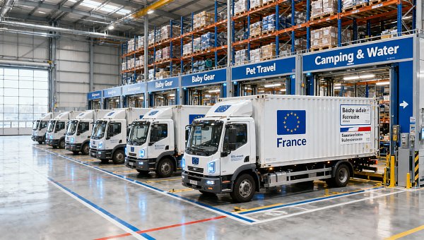 France Adds €710M Aid to Stabilize Logistics for Baby, Pet & Outdoor Goods