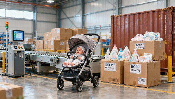 RCEP Fast-Tracks Baby Goods Clearance to 48 Hours