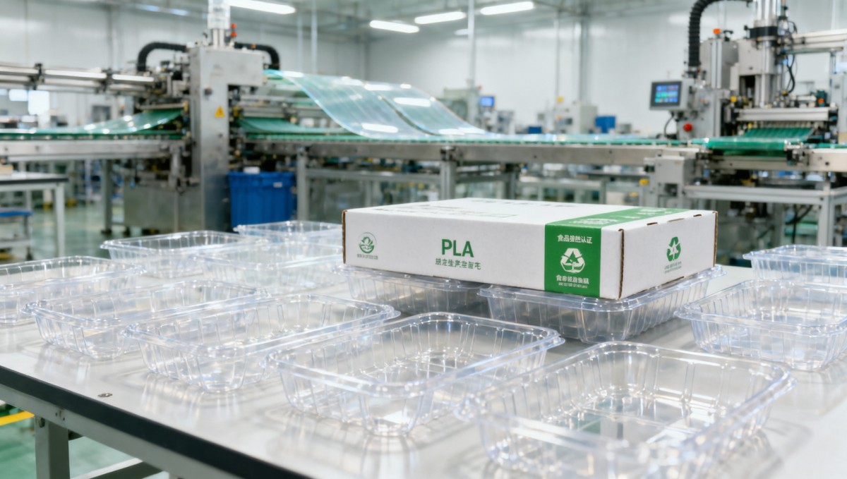 Dongguan PLA Insert Maker Gains EN13432 and FDA Approval