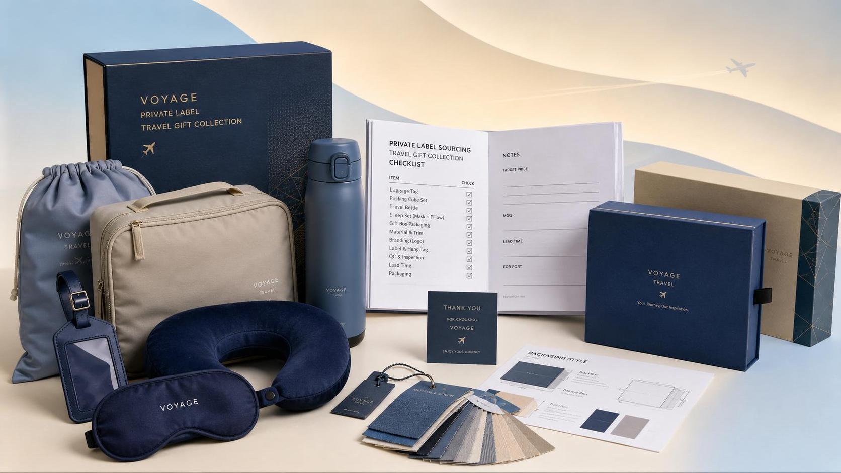 Private Label Product Sourcing Checklist for Travel Gift Collections