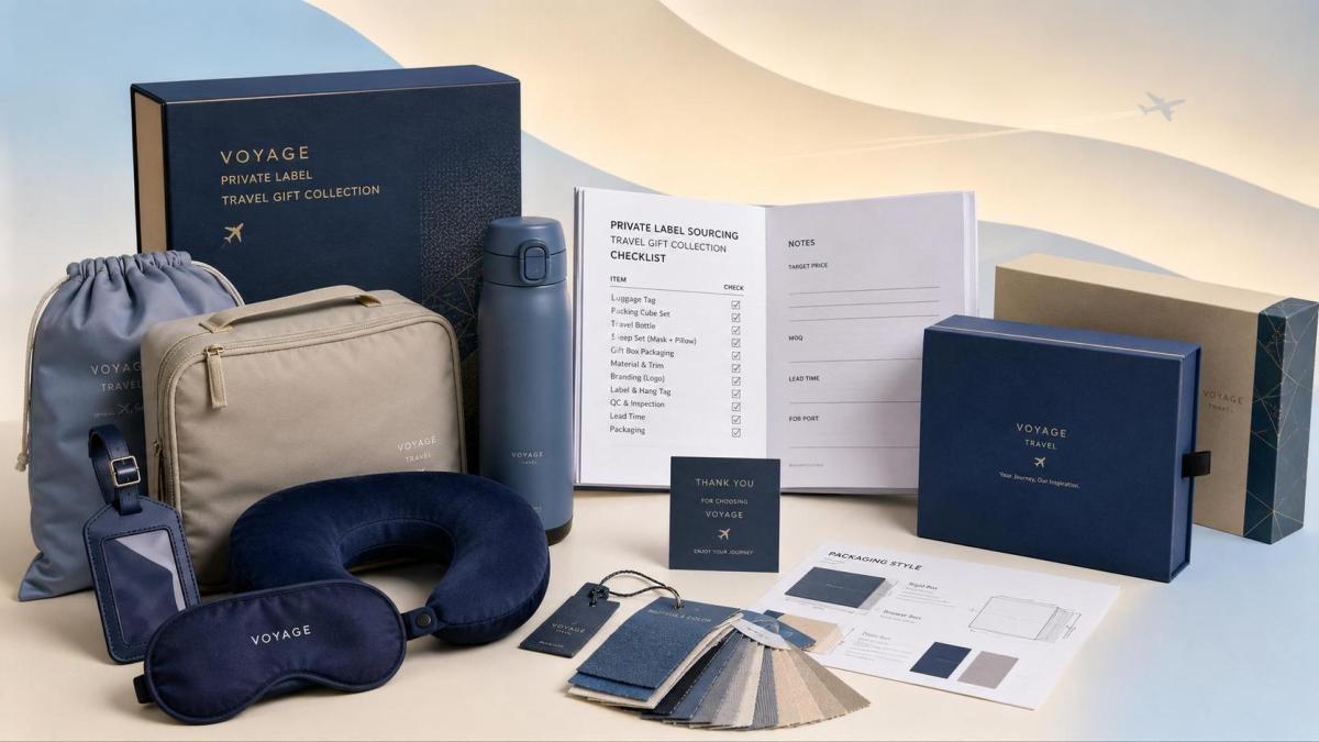 Private Label Product Sourcing Checklist for Travel Gift Collections Private Label Product Sourcing Checklist for Travel Gift Collections