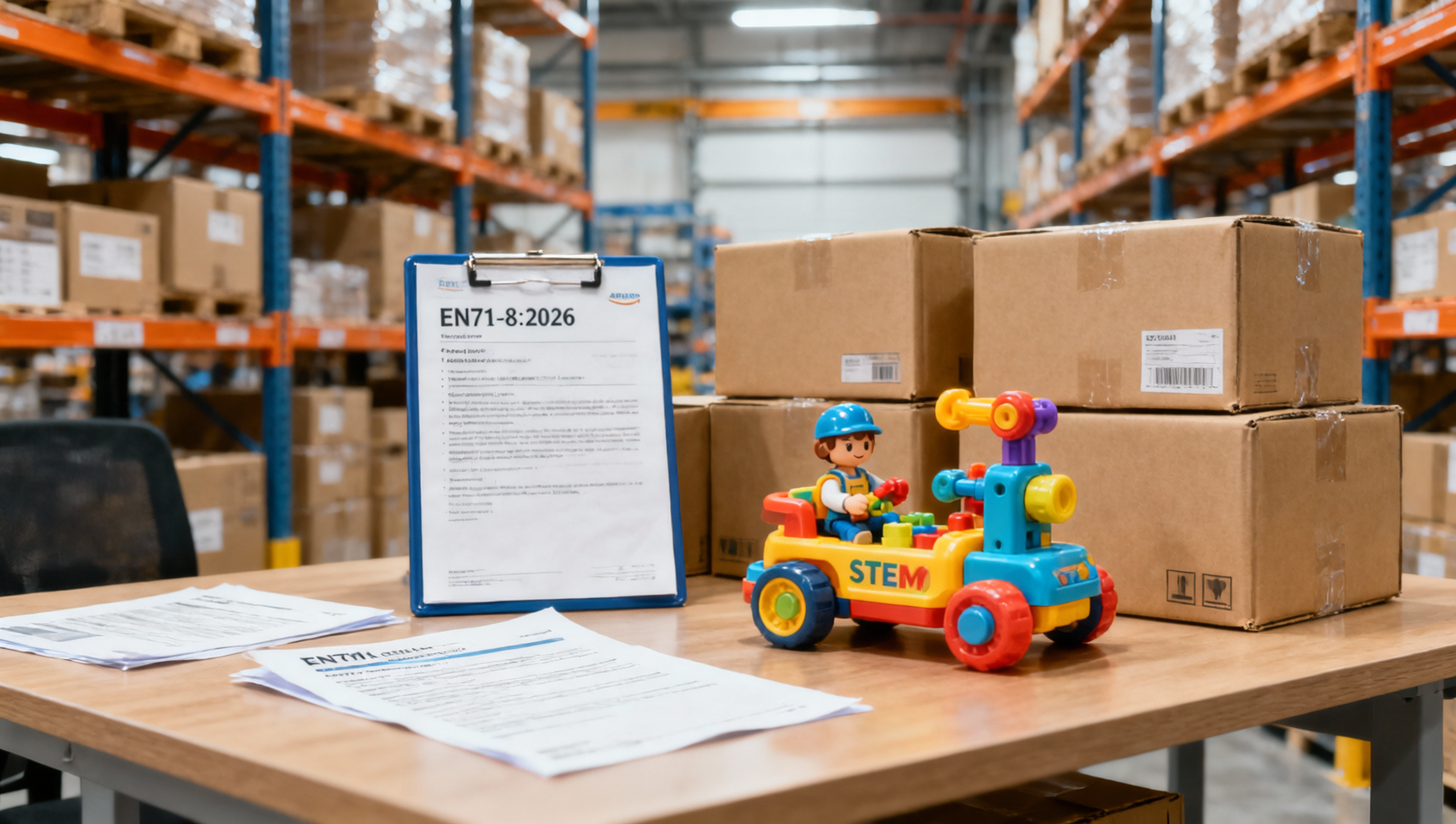 Amazon Makes EN71-8:2026 a Listing Requirement for STEM Toys