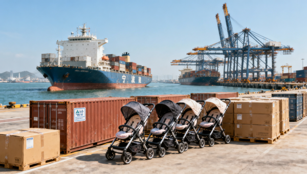 Ningbo Port Prioritizes Dual-Certified Stroller Exports