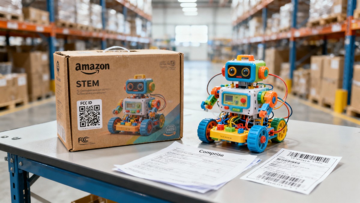Amazon Enforces FCC QR Rule for STEM Toy Listings