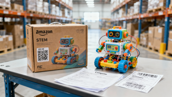 Amazon Enforces FCC QR Rule for STEM Toy Listings