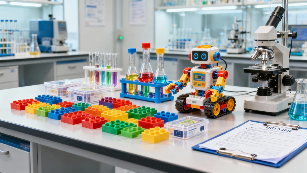 EU Tightens Lead Limit for STEM Toys Under EN71-3:2026 EU Tightens Lead Limit for STEM Toys Under EN71-3:2026