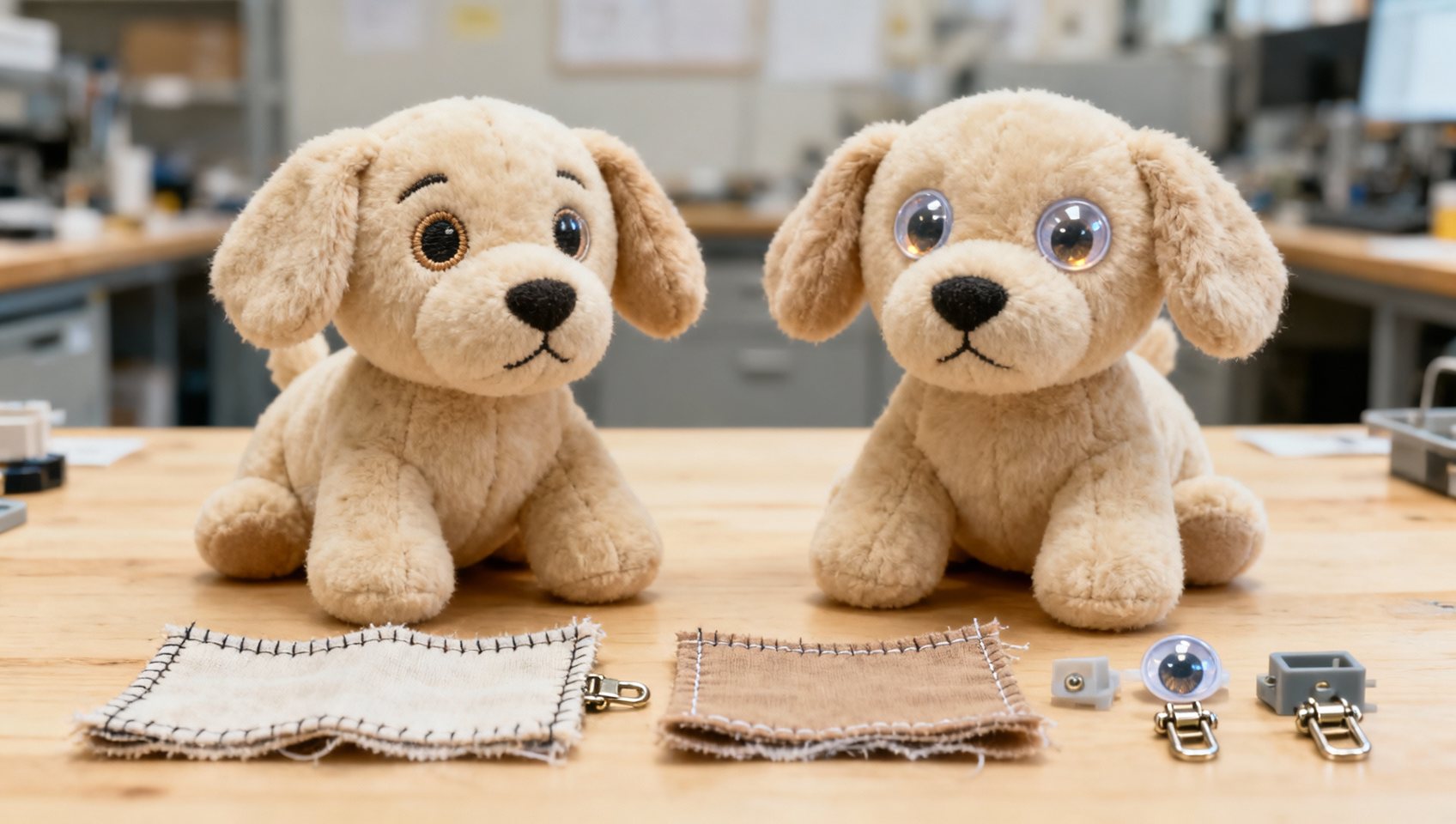 Are Embroidered Eyes Safer Than Plastic Eyes on Plush Toys?