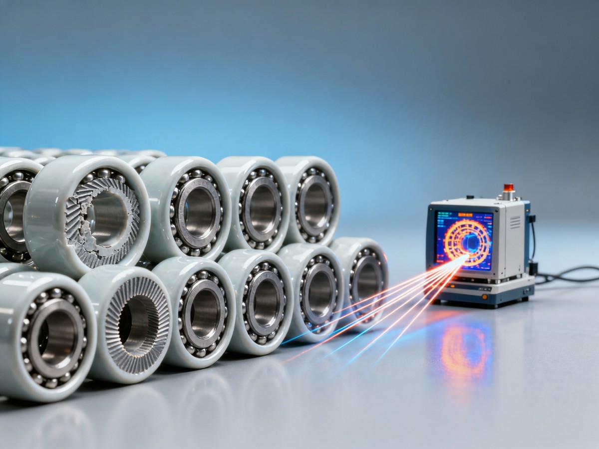 Ceramic bearings bulk shipments where micro-cracks show up only after thermal shock