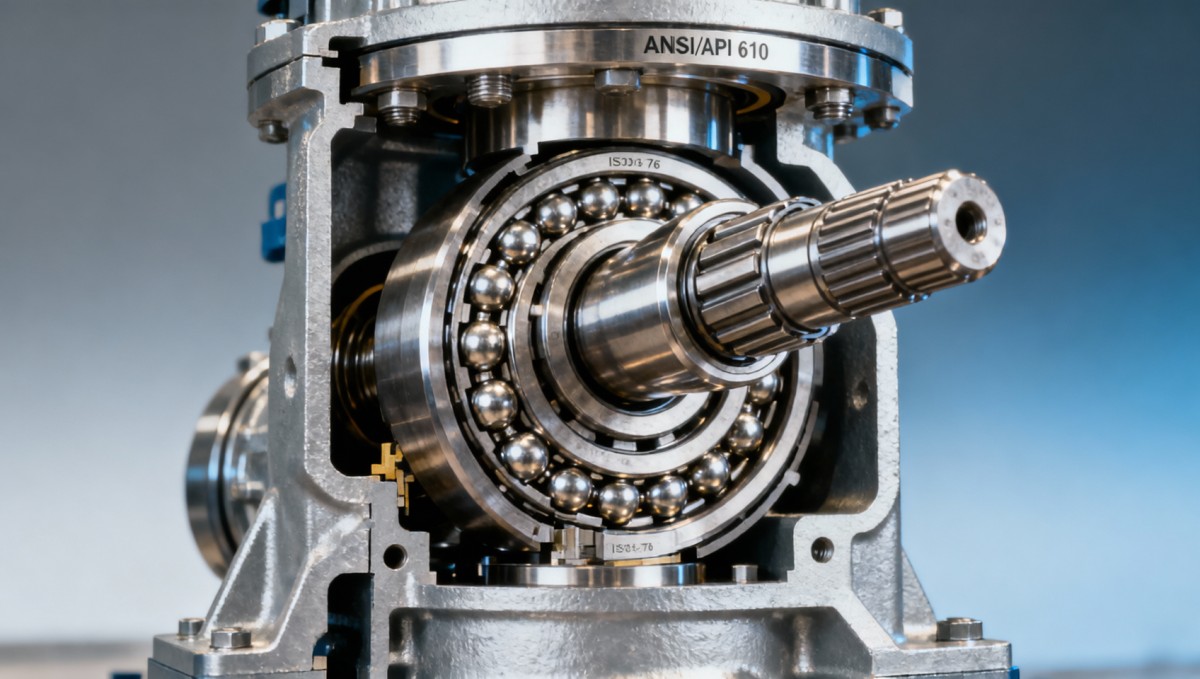 Thrust ball bearings in vertical pumps: when static alignment hides dynamic instability