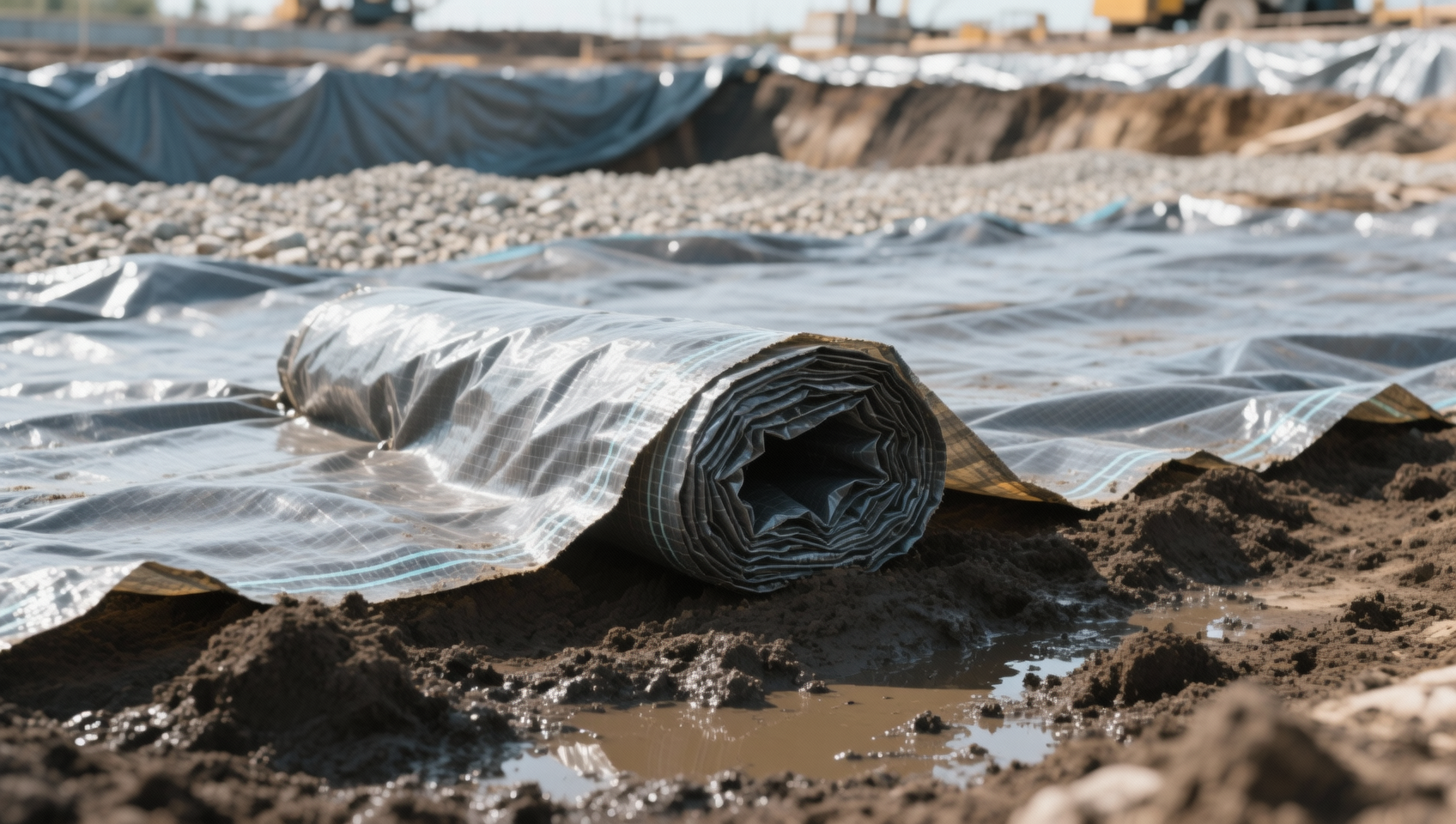 Geosynthetic clay liner GCL hydration taking 3× longer than spec—soil chemistry or bentonite quality?