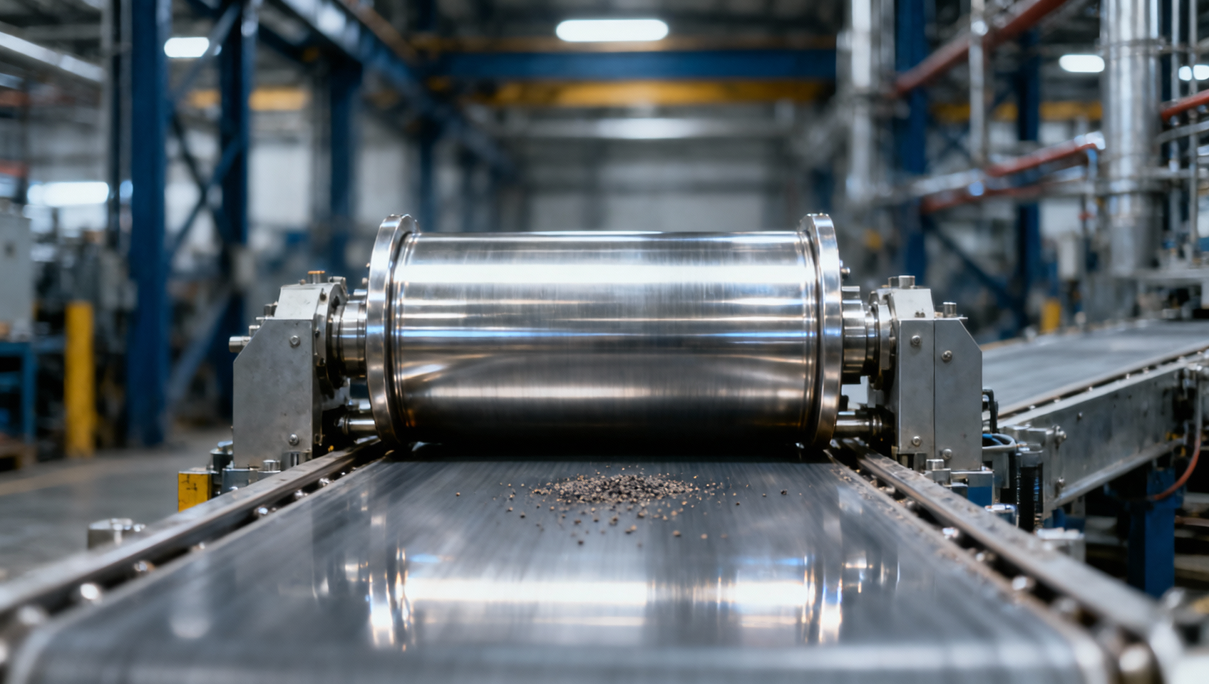 Magnetic separator machine losing capture rate after 6 months—field strength decay or belt contamination?