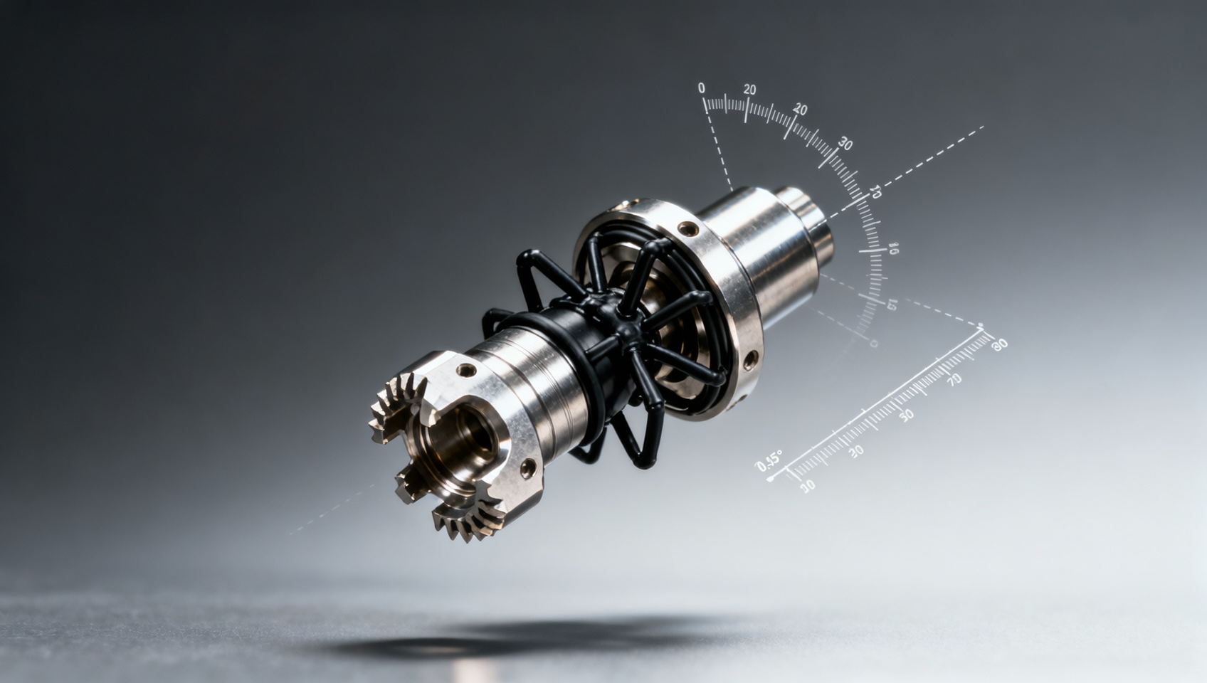 Flexible jaw couplings degrade faster with misalignment beyond 0.5° — elastomer hardness isn’t the only wear factor