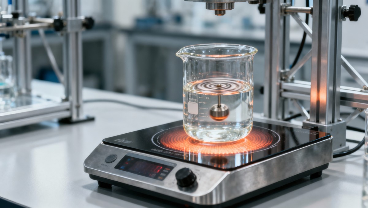 Magnetic stirrer with hot plate: why surface temp ≠ solution temp after 45 minutes Magnetic stirrer with hot plate: why surface temp ≠ solution temp after 45 minutes