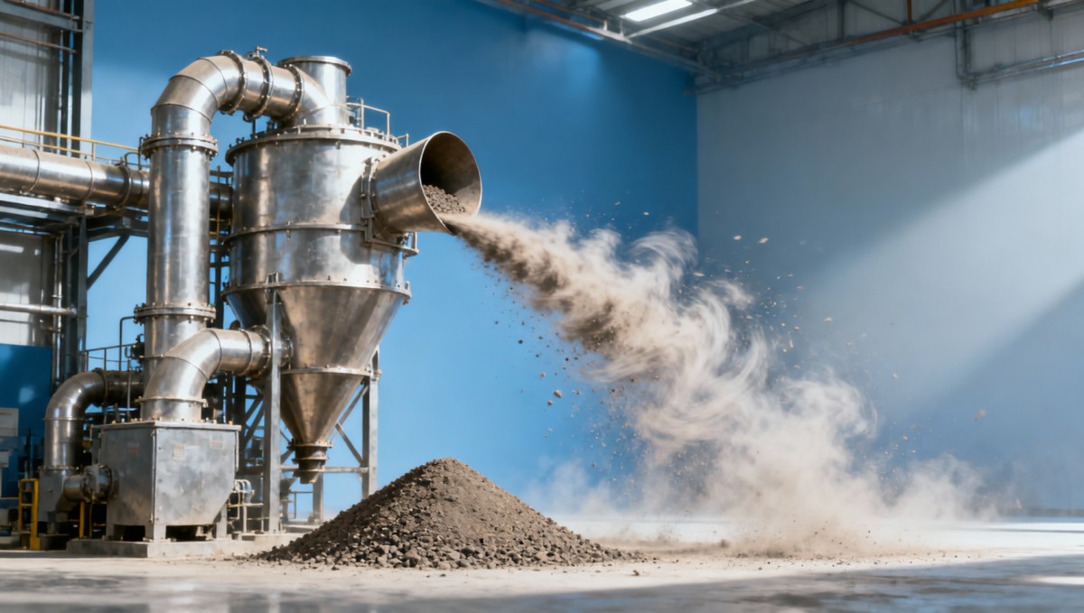 Cyclone dust collector efficiency drops for particles you may overlook Cyclone dust collector efficiency drops for particles you may overlook