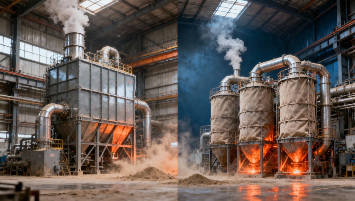 Electrostatic precipitator ESP vs baghouse in high temperature dust Electrostatic precipitator ESP vs baghouse in high temperature dust