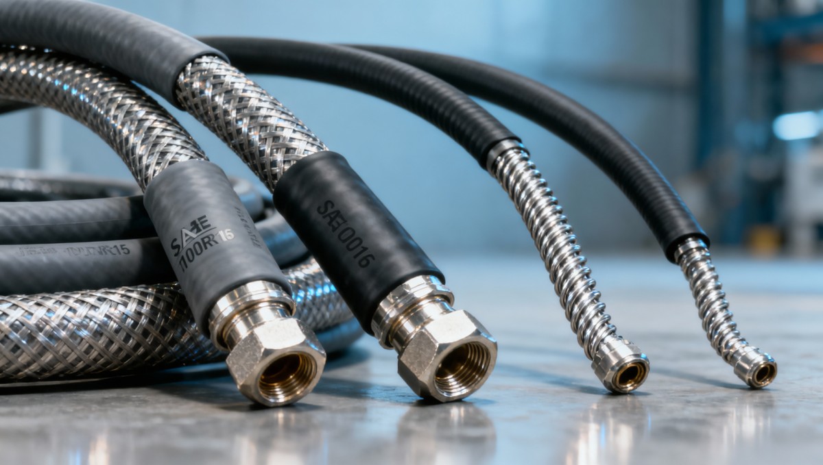 Hydraulic hoses bulk: Why SAE 100R15 isn’t always better than 100R16 for pulse fatigue Hydraulic hoses bulk: Why SAE 100R15 isn’t always better than 100R16 for pulse fatigue