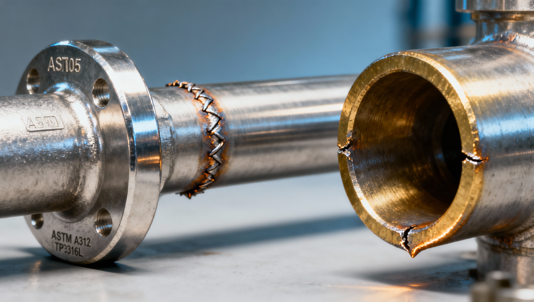 Slip-on flanges: When does lack of neck reinforcement cause weld cracking? Slip-on flanges: When does lack of neck reinforcement cause weld cracking?