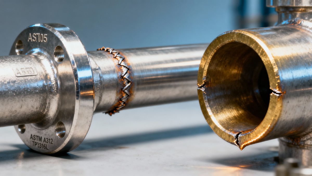 Slip-on flanges: When does lack of neck reinforcement cause weld cracking? Slip-on flanges: When does lack of neck reinforcement cause weld cracking?