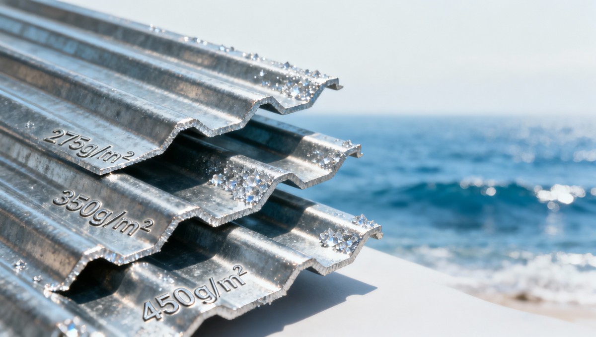 Corrugated roofing sheets: What coating thickness prevents premature rust in coastal zones? Corrugated roofing sheets: What coating thickness prevents premature rust in coastal zones?