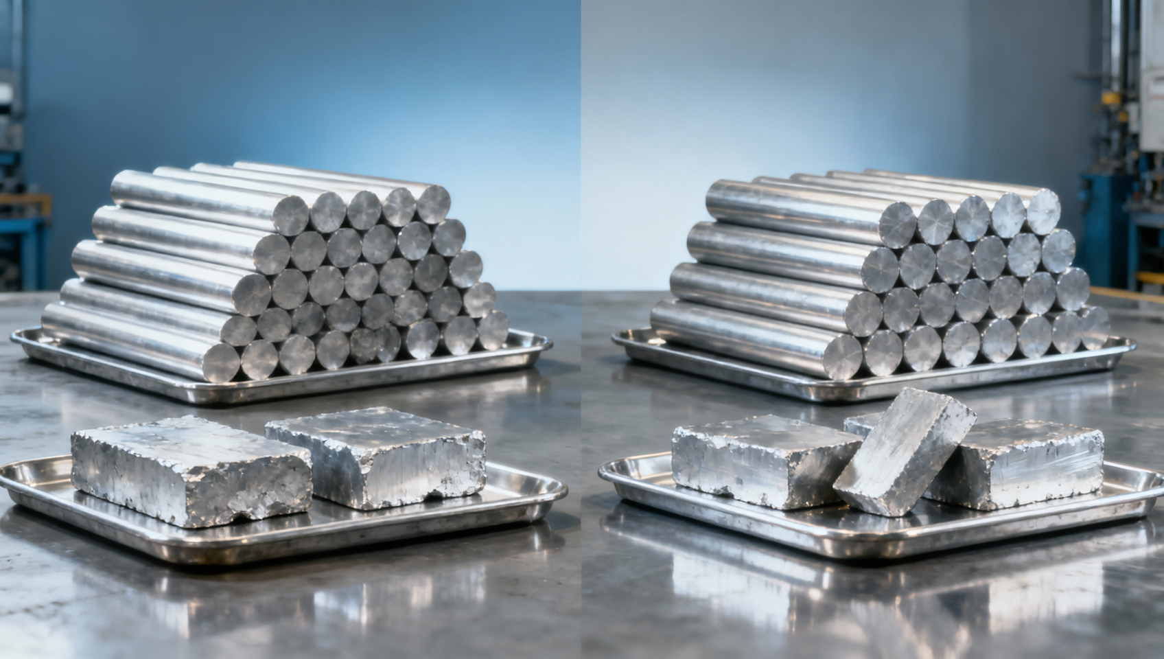 Aluminum ingots bulk vs. cast bars: Which delivers better yield for extrusion? Aluminum ingots bulk vs. cast bars: Which delivers better yield for extrusion?