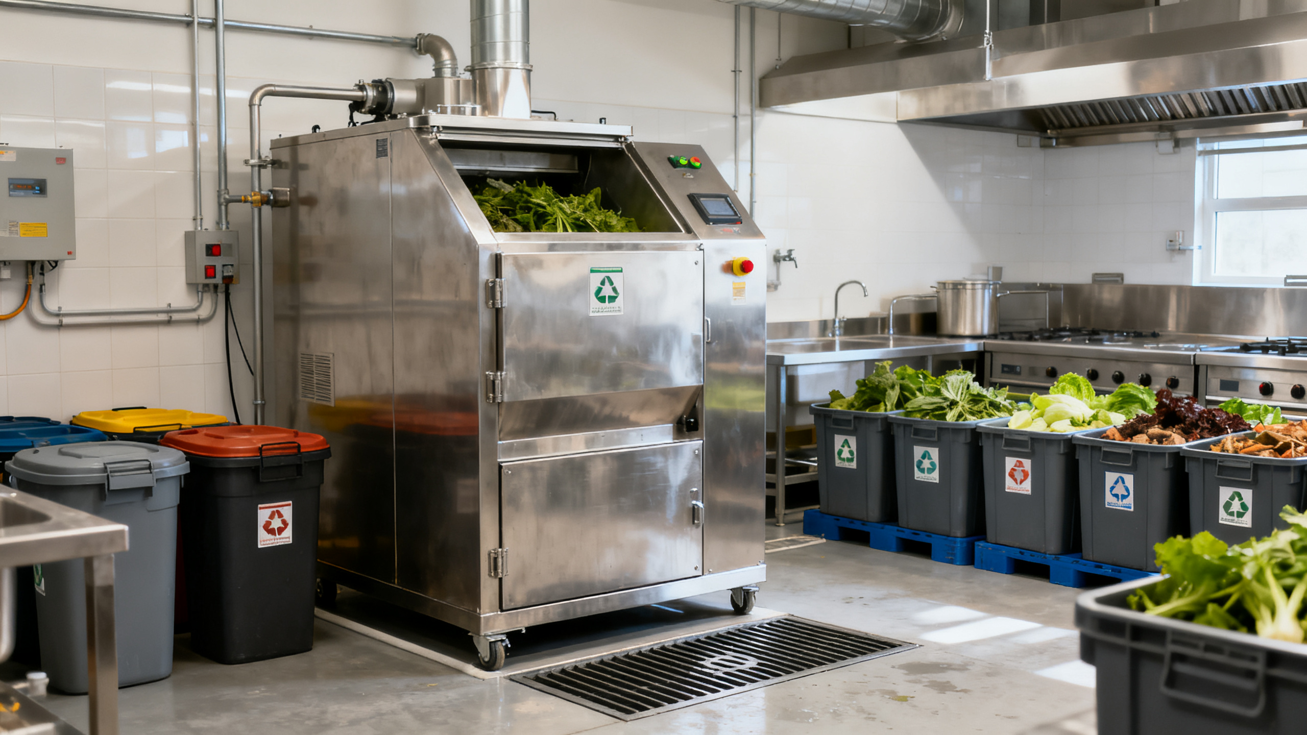 Is a Commercial Food Waste Composter Worth the Space?