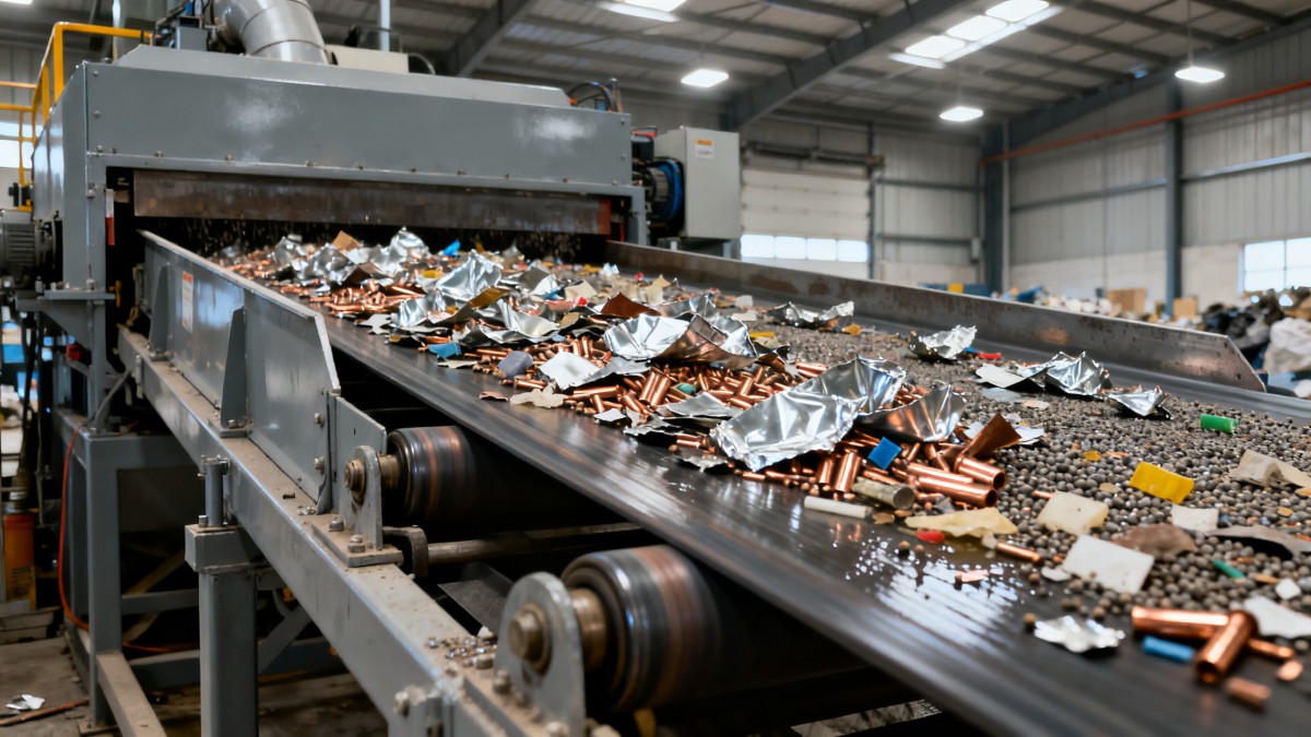 Eddy Current Separator Performance Drops With the Wrong Feed Mix Eddy Current Separator Performance Drops With the Wrong Feed Mix