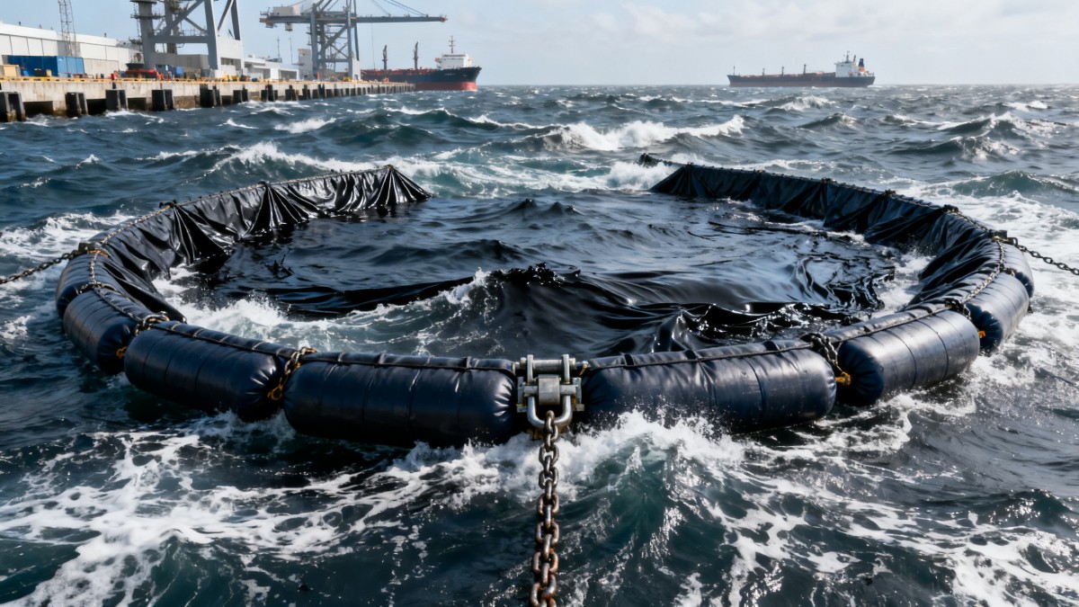 Marine Oil Spill Boom Choices That Backfire in Rough Water Marine Oil Spill Boom Choices That Backfire in Rough Water