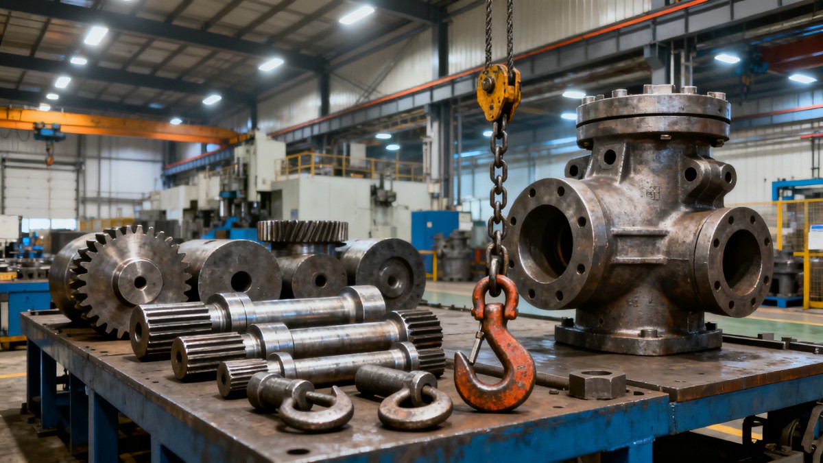 Closed die forging parts or casting parts for high loads? Closed die forging parts or casting parts for high loads?