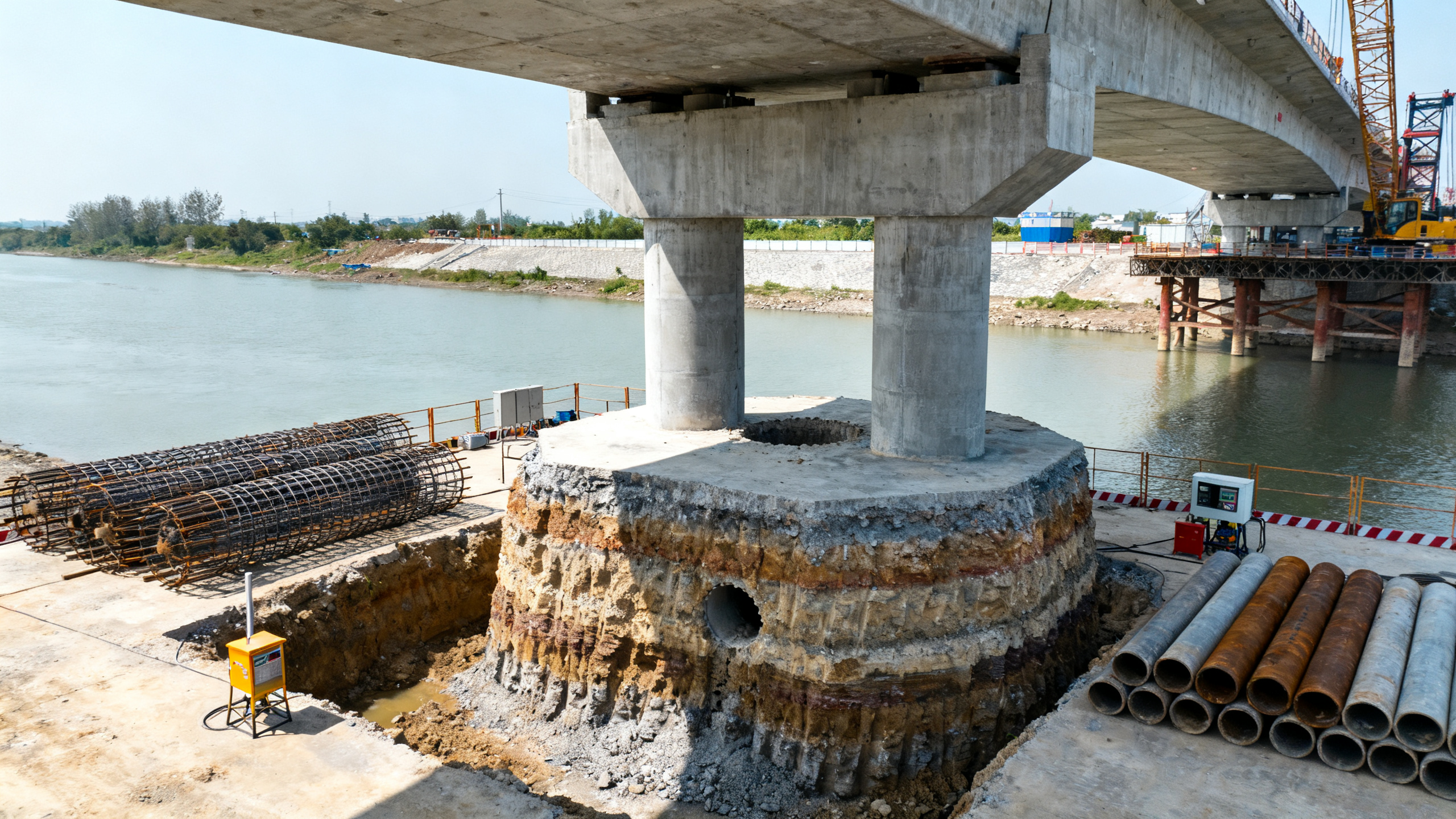Foundational engineering solutions for bridges that cut rework risk