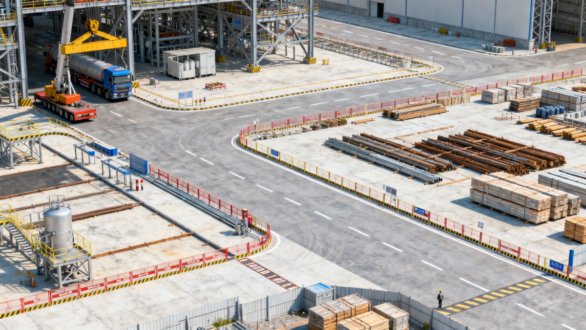 Construction safety regulations that change site planning early