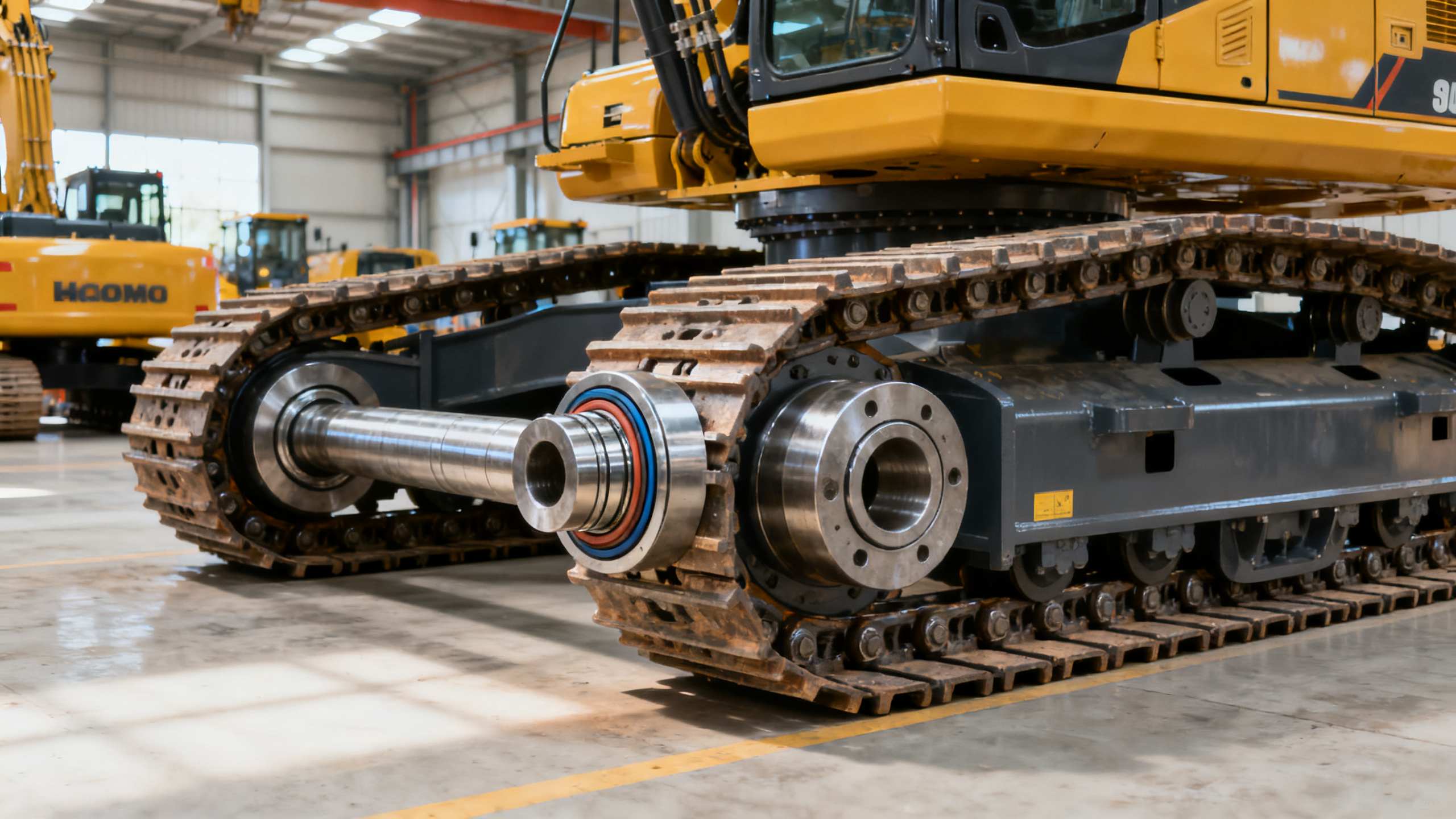 Mechanical components for construction equipment that fail early